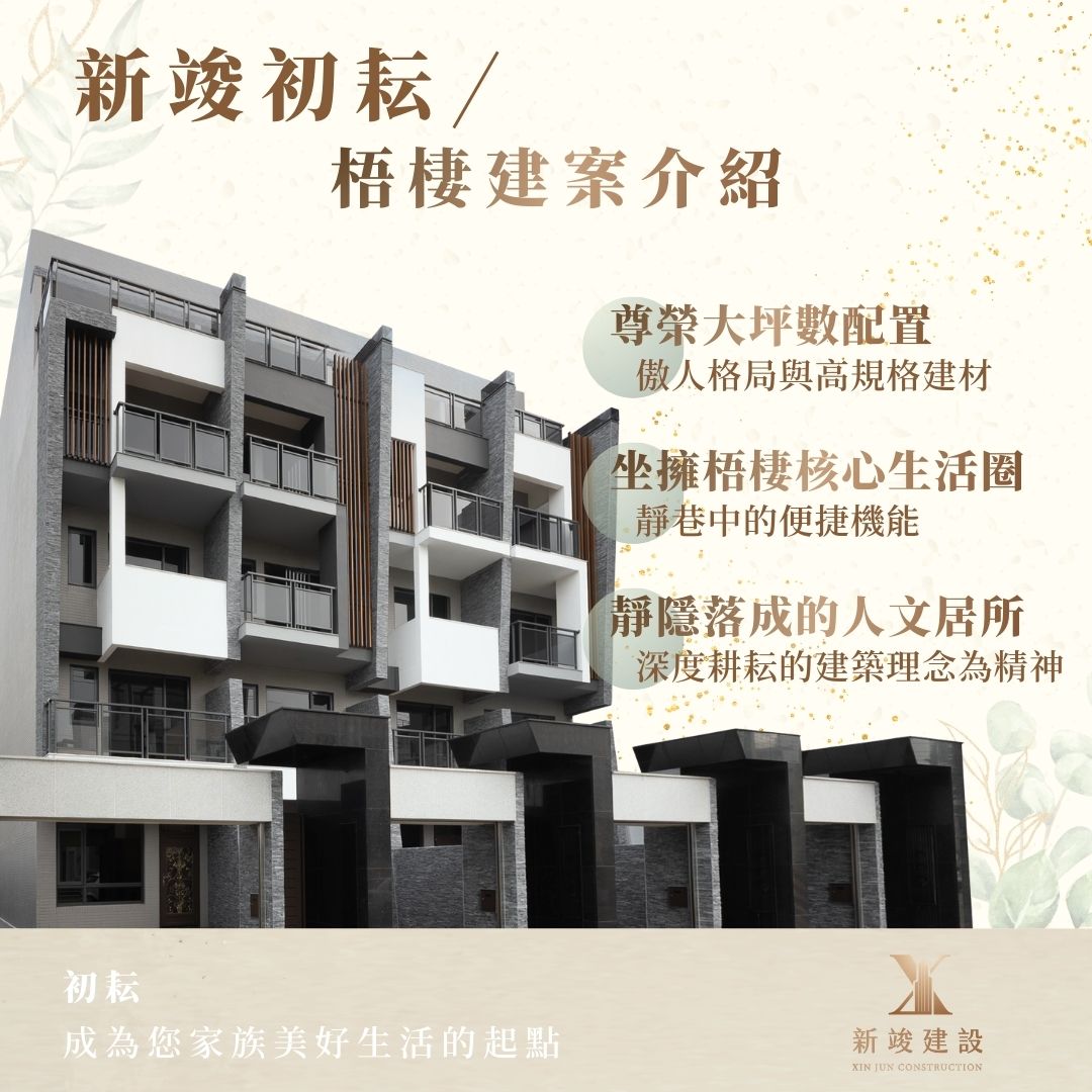 梧棲建案:新竣初耘